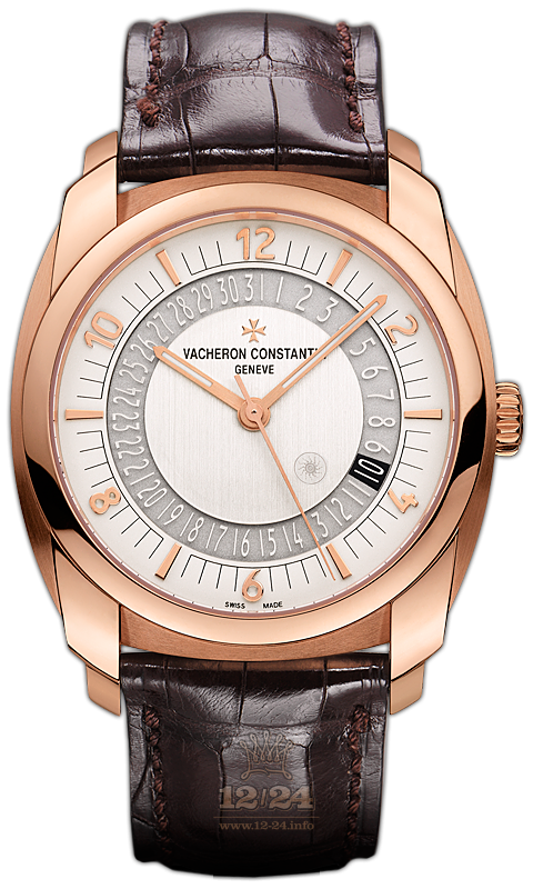 Vacheron Constantin Quai De L Ile Watch 86050/000R-I0P29 41 mm Pink gold Case White Silver Dial