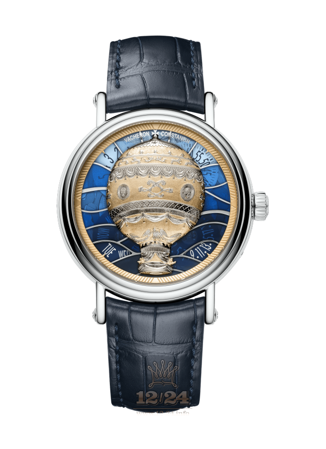 Vacheron Constantin Metiers d Art Watch 7610U/000G-B210 40 mm White gold Case Dark blue Dial
