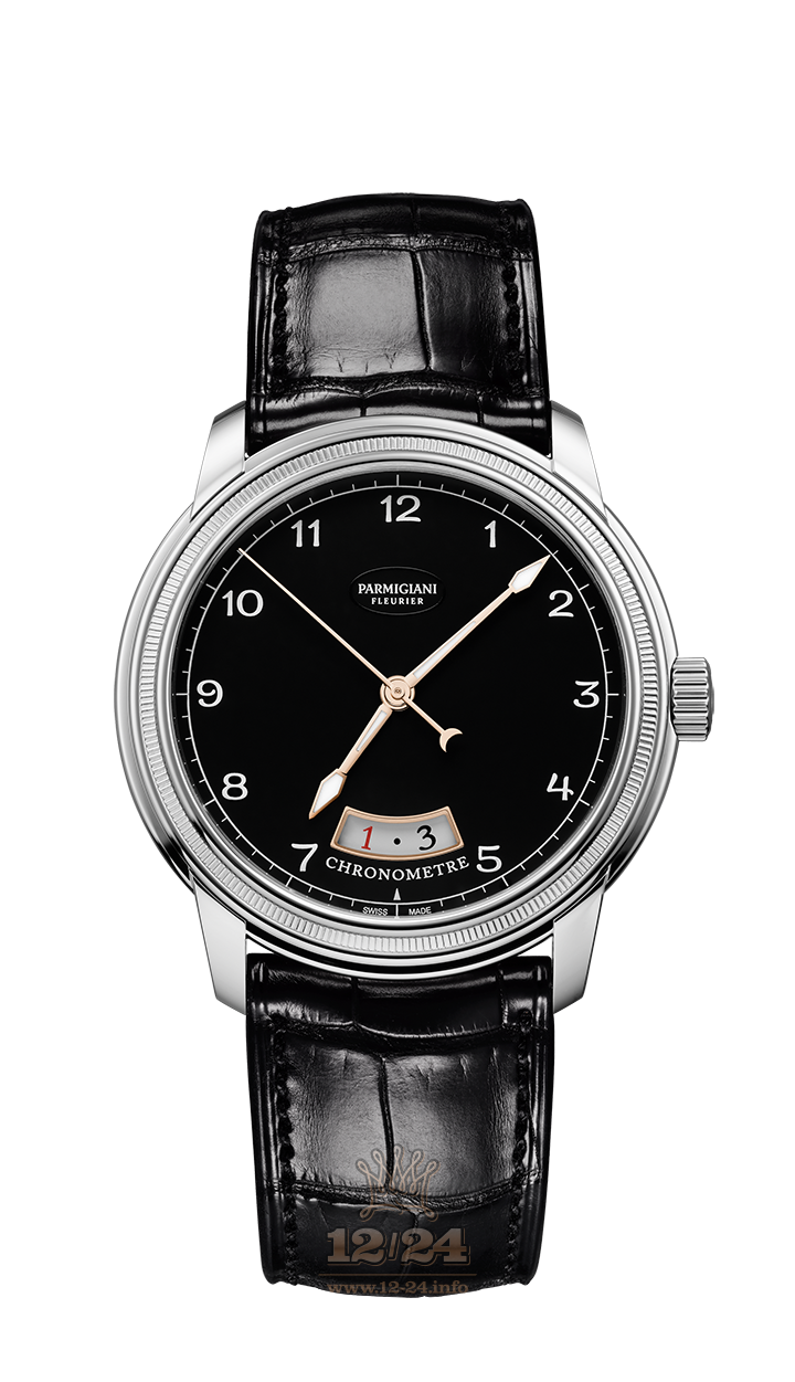 Parmigiani Fleurier Toric Watch PFC423-1201400-HA1441 41 mm White gold Case Black Dial