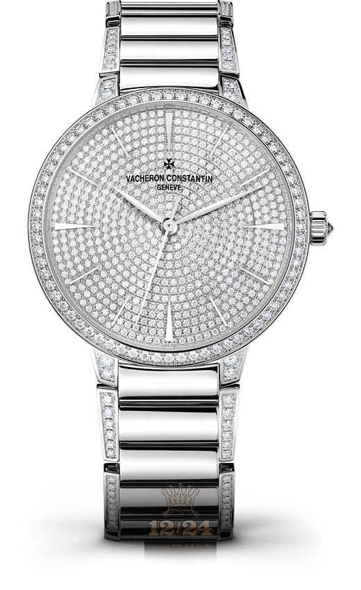 Vacheron Constantin Patrimony Watch 86615/CA2G-9838 36 mm White gold Case Silver Dial