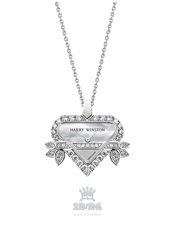 Harry Winston High Jewelry Timepieces Watch HJTQHM26WW003 26 mm White gold Case White Dial
