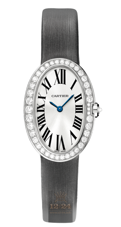 Cartier Baignoire Watch WB520008 32 mm White gold Case Silver Dial