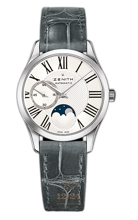 Zenith Elite Watch 03.2310.692/02.C706 33 mm Stainless steel Case Silver Dial