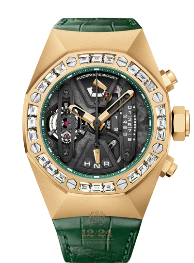 Audemars Piguet Royal Oak Watch 26224BA.ZZ.D400CR.01 44 mm Yellow gold Case Black Dial