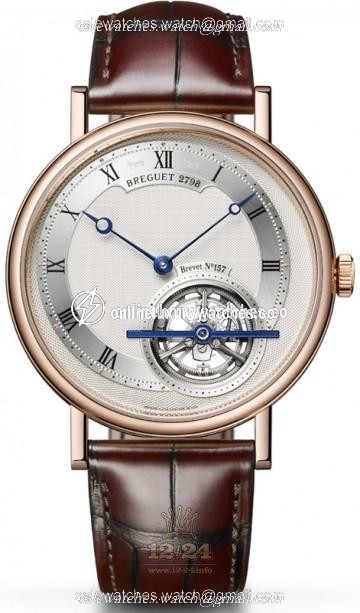 Breguet Classique Complications Watch 5365BR/15/9WU 41 mm Pink gold Case Silver Dial