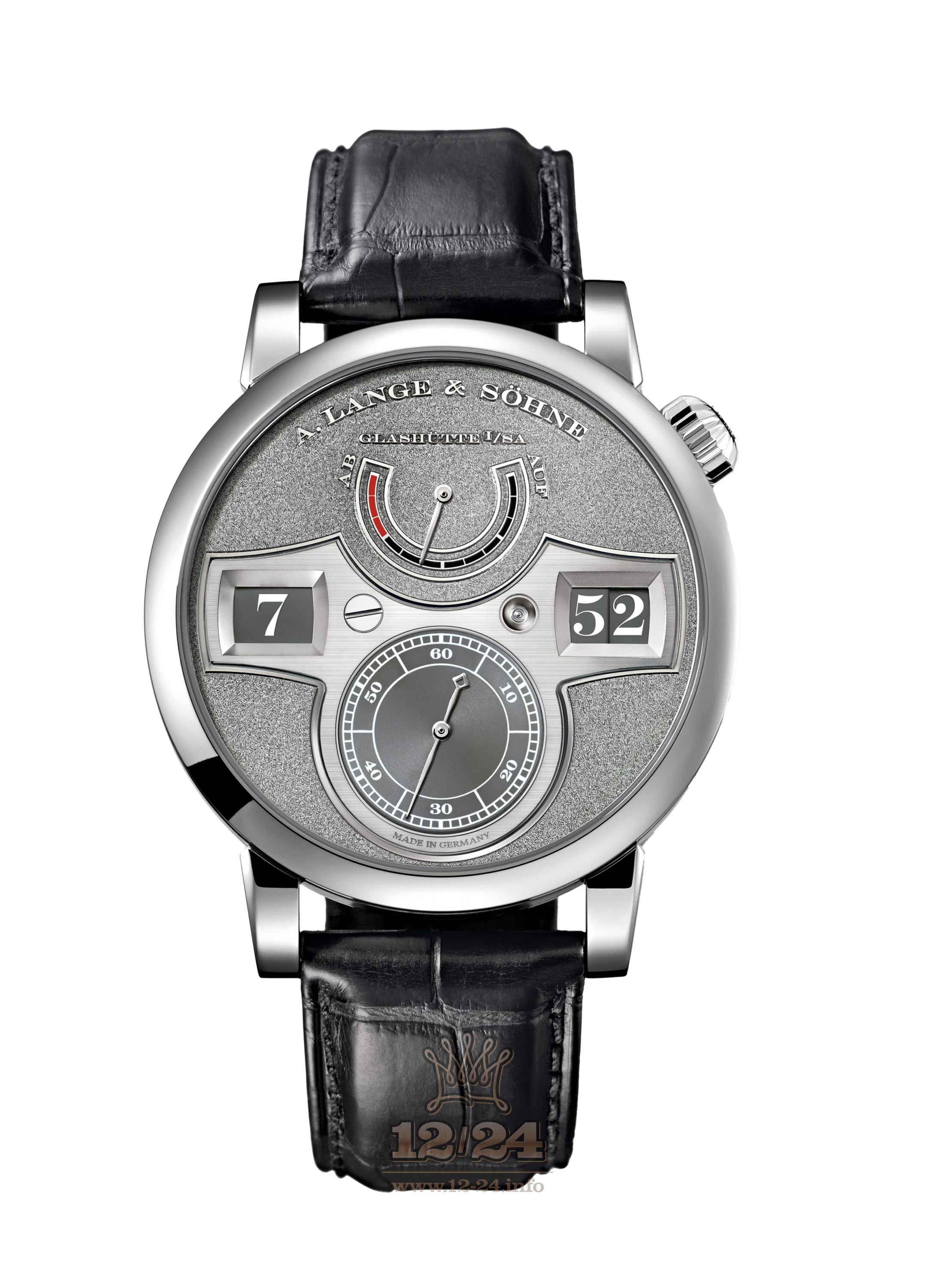 A.Lange & Sohne Zeitwerk Watch 140.048 42 mm Platinum Case