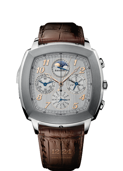 Audemars Piguet Tradition Watch 26567TI.OO.D092CR.01 47 mm White gold Titanium Case Silver Dial
