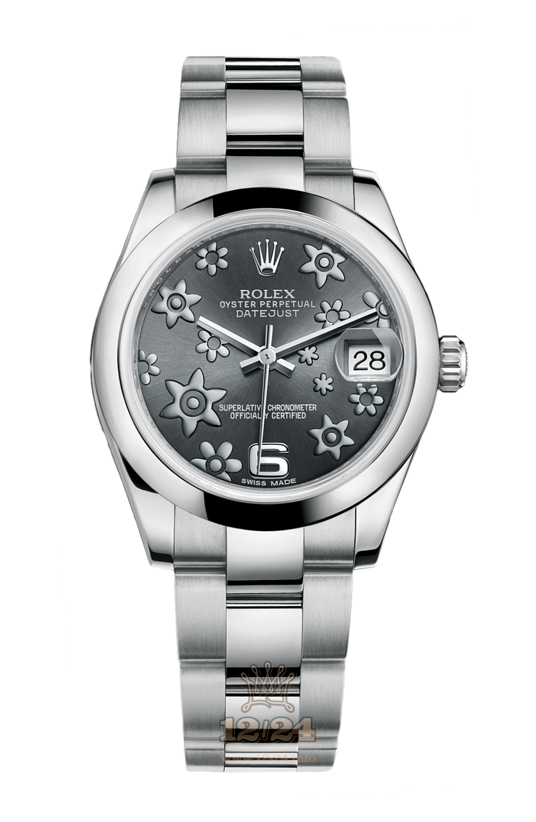 Rolex Lady-Datejust Watch 178240-0040 31 mm Stainless steel Case Gray Dial