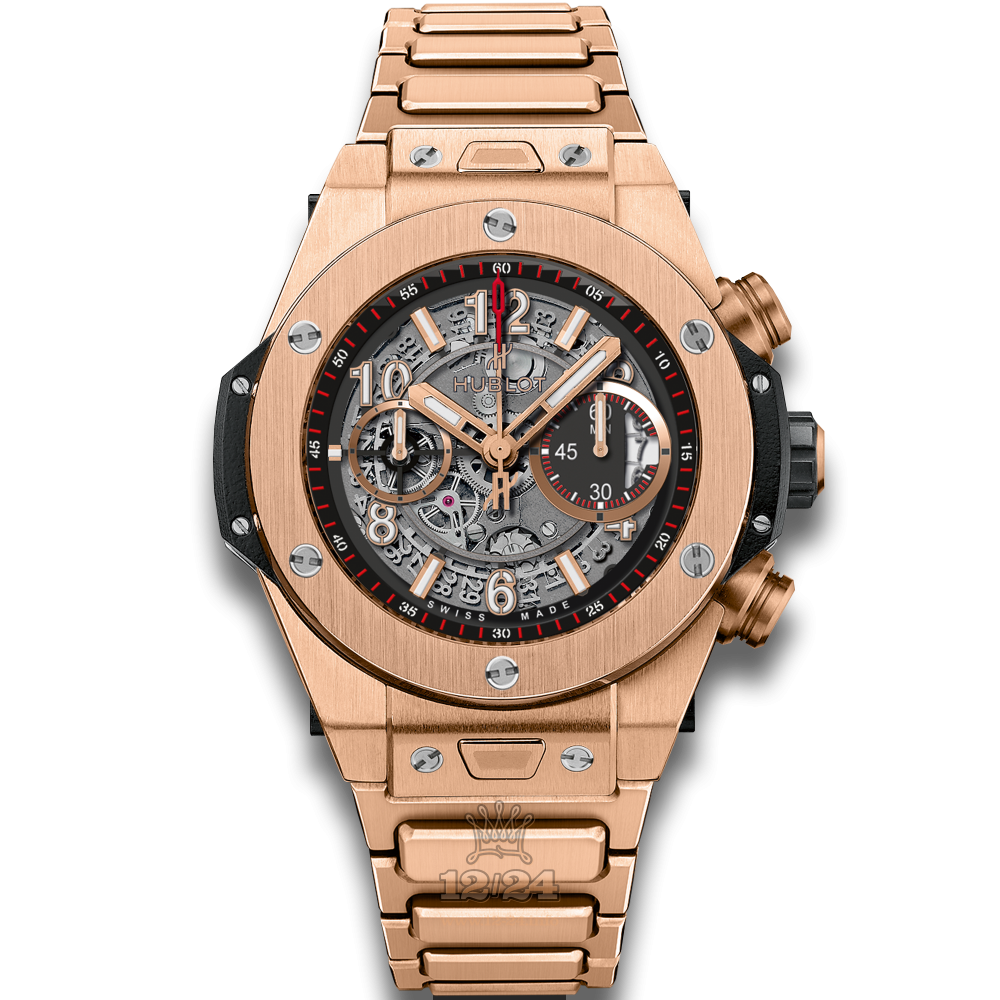 Hublot Big Bang Watch 411.OX.1180.OX 45 mm Pink gold Case Black Dial