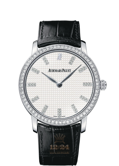 Audemars Piguet Classique Watch 15164BC.ZZ.A002CR.01 38 mm White gold Case White Dial