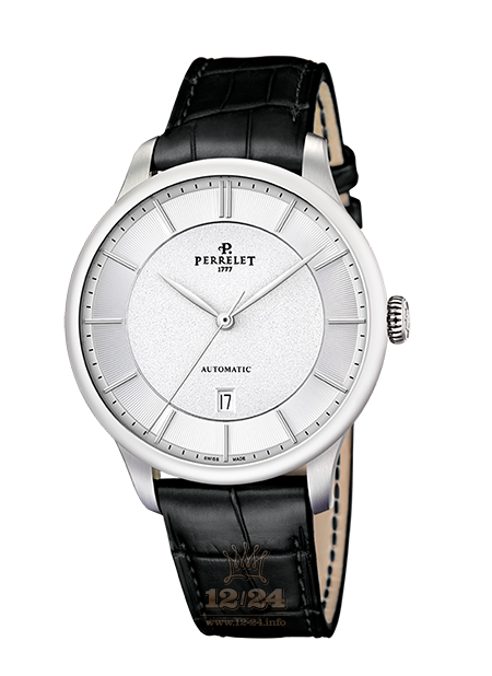 Perrelet First Class Watch A1073/4A 42 mm Stainless steel Case White Dial