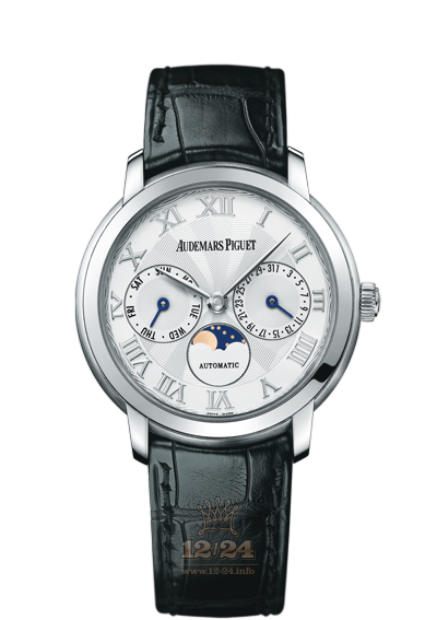 Audemars Piguet Jules Audemars Watch 26250BC.OO.A002CR.01 36 mm White gold Case Silver Dial