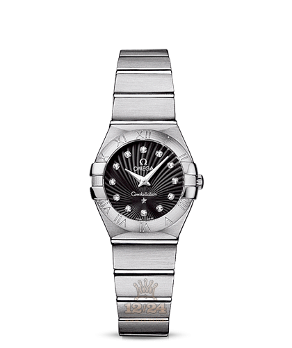 Omega Constellation Watch 123.10.24.60.51.001 24 mm Stainless steel Case Black Dial