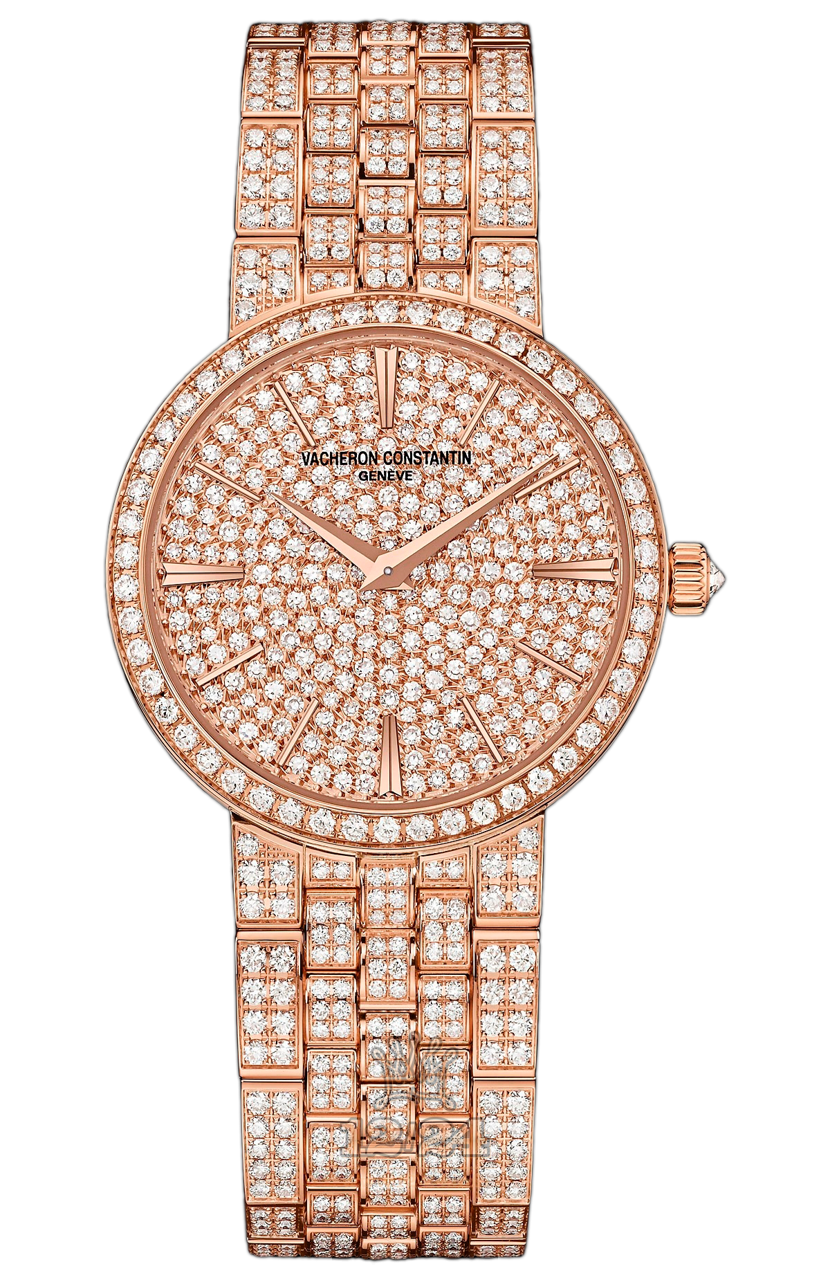 Vacheron Constantin Traditionnelle Watch 25575/Q02R-9281 30 mm Pink gold Case Silver Golden Dial