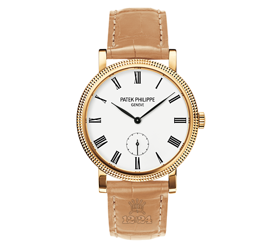 Patek Philippe Calatrava Watch 7119J-010 31 mm Yellow gold Case White Dial