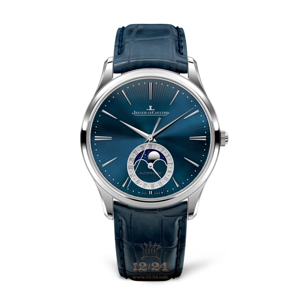 Jaeger-LeCoultre Master Watch 13635E1 39 mm White gold Case Dark blue Dial