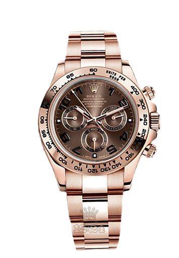 Rolex Cosmograph Daytona Watch 116505-0011 40 mm Pink gold Case Brown (chocolate) Dial