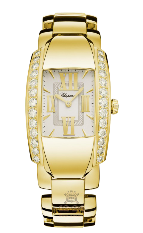 Chopard La Strada Watch 419398-0001 45 mm Yellow gold Case Silver Dial