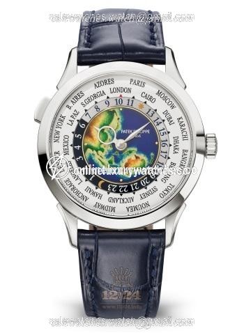 Patek Philippe Complications Watch 5231G-001 38 mm White gold Case White Dial