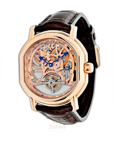 Bvlgari Daniel Roth Watch 101846 BRRP44GLTBSK 44 mm Pink gold Case