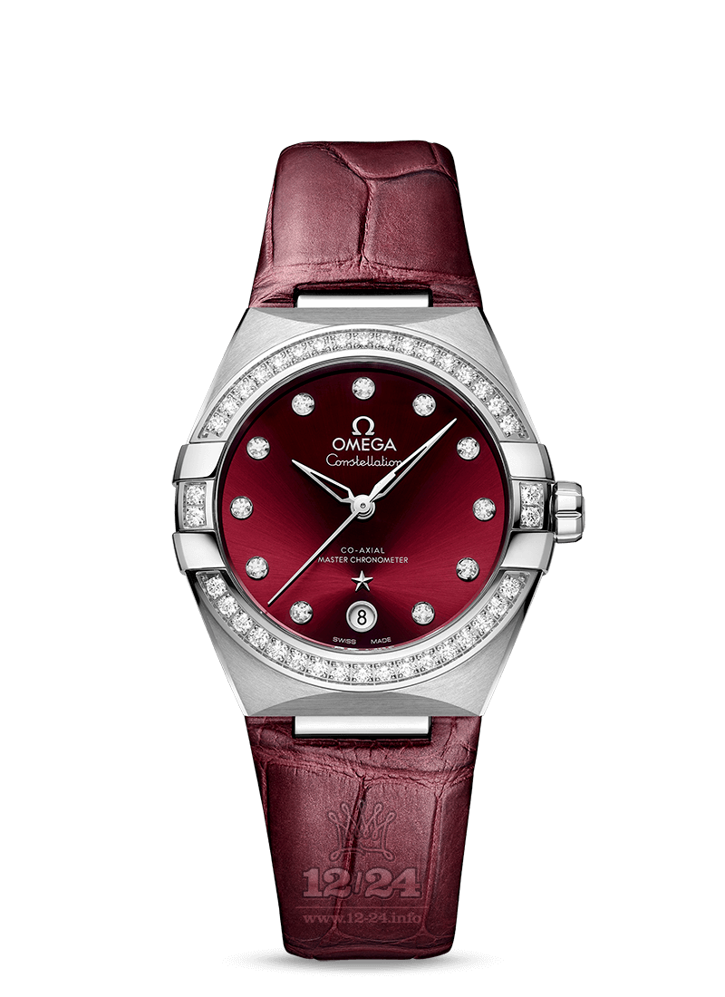 Omega Constellation Watch 131.18.36.20.61.001 36 mm Stainless steel Case Red Dial