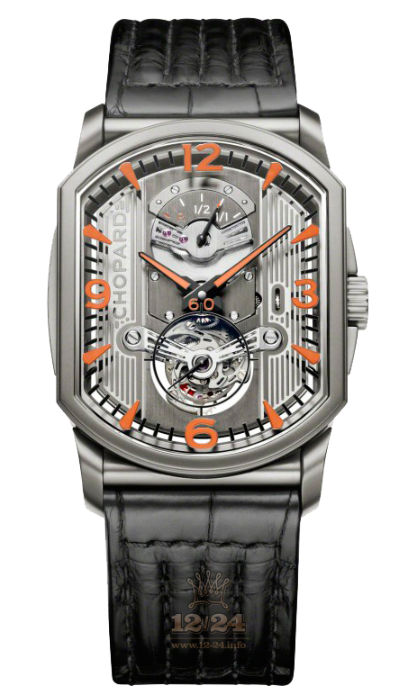 Chopard L.U.C Watch 168526-3003 44 mm Titanium Case Gray Dial
