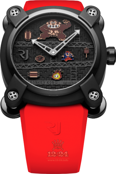 Romain Jerome Collaborations Watch RJ.M.AU.IN.015.01 46 mm Titanium PVD coating Case Black Dial