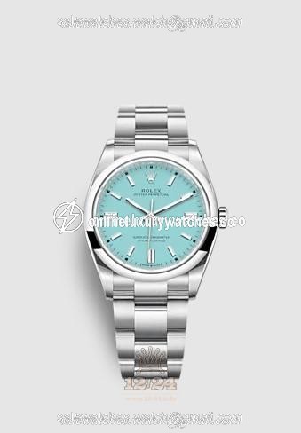 Rolex Oyster Perpetual Watch 126000-0006 36 mm Stainless steel Case Blue Dial