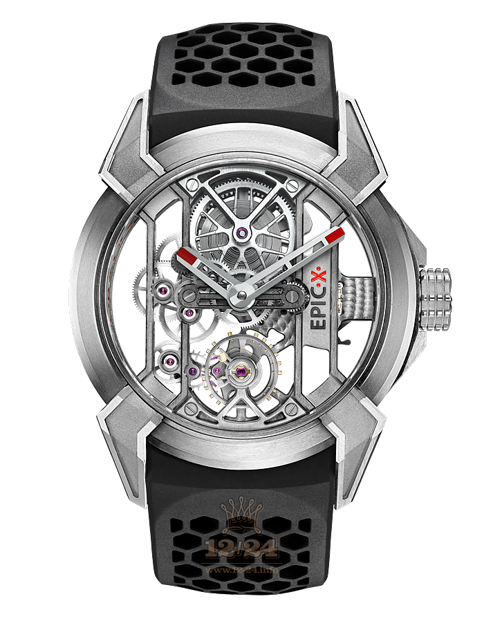 Jacob & Co Gents Collection Watch 550.100.20.NS.OY.4NS 44 mm Titanium Case
