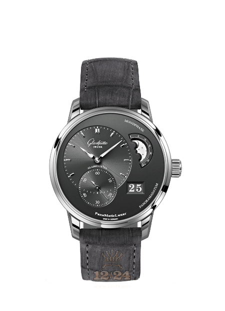 Glashutte Pano Watch 1-90-02-43-32-50 40 mm Stainless steel Case Gray Dial