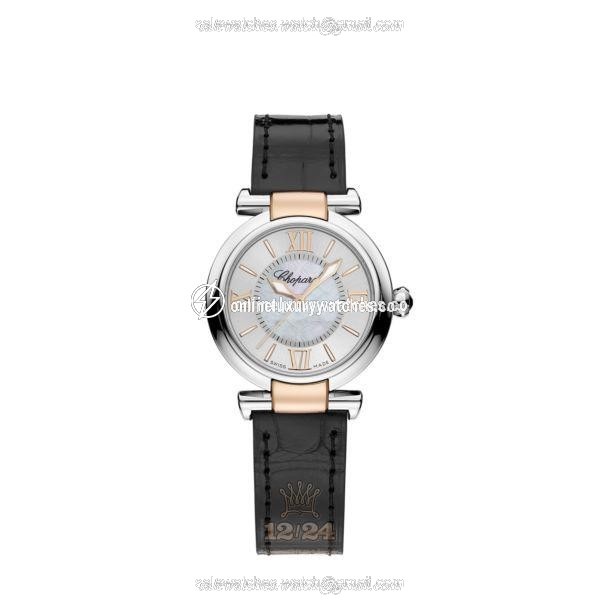 Chopard Imperiale Watch 388563-6005 29 mm Stainless steel Pink gold Case Silver Dial