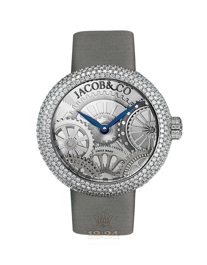 Jacob & Co Ladies Collection Watch 210.020.10.RH.OX.3RD 38 mm Stainless steel Case