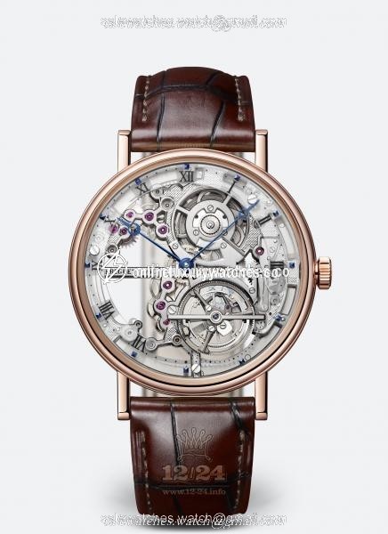 Breguet Classique Complications Watch 5395BR/1S/9WU 41 mm Pink gold Case Gray Dial