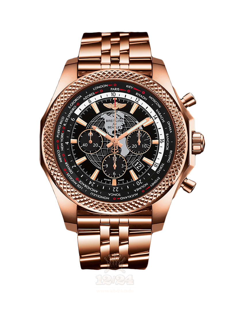 Breitling Breitling for Bentley Watch RB0521U4/BE02/990R 49 mm Red gold Case