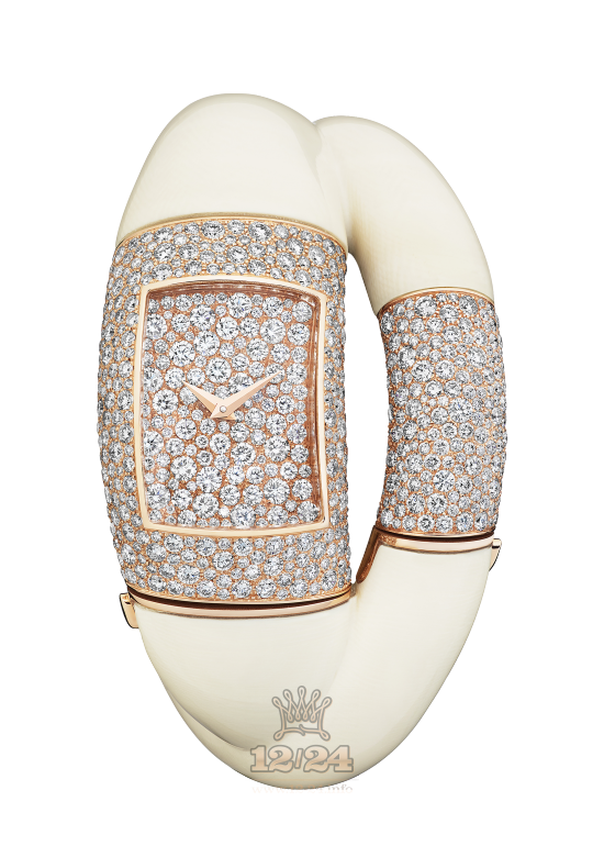 de Grisogono Lovivi Watch L-S04/M Pink gold Case Silver Dial