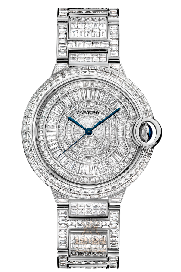 Cartier Ballon Bleu de Cartier Watch HPI00511 36 mm White gold Case Silver Dial