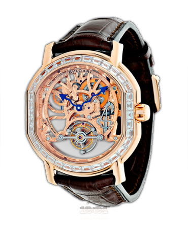 Bvlgari Daniel Roth Watch 101903 BRRP44GLBDTBSK 44 mm Pink gold Case