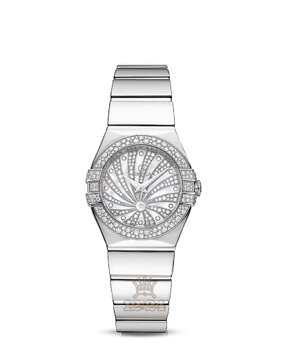 Omega Constellation Watch 123.55.24.60.55.014 24 mm White gold Case White Dial