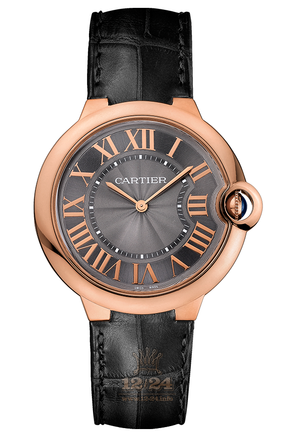 Cartier Ballon Bleu de Cartier Watch W6920089 40 mm Pink gold Case Gray Dial