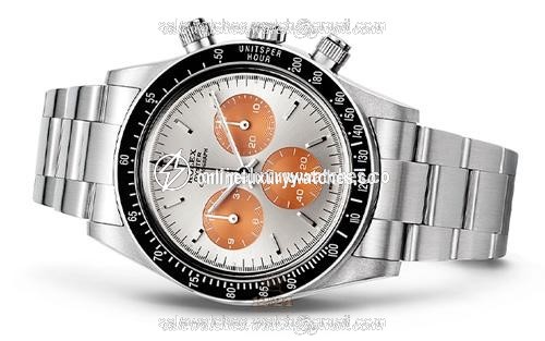 Rolex Cosmograph Daytona Watch 116520 40 mm Stainless steel Ceramics Case Silver Dial