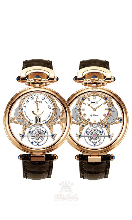Bovet Fleurier Grandes Complications Watch AIVI003 44 mm Pink gold Case White Dial