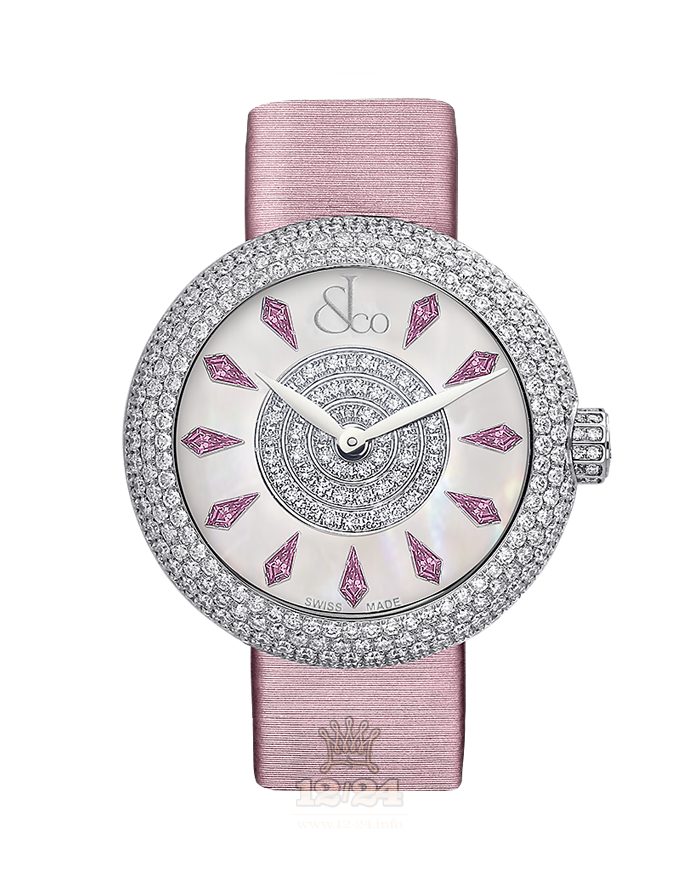 Jacob & Co Ladies Collection Watch BQ020.10.RH.KC.A 38 mm Stainless steel Case