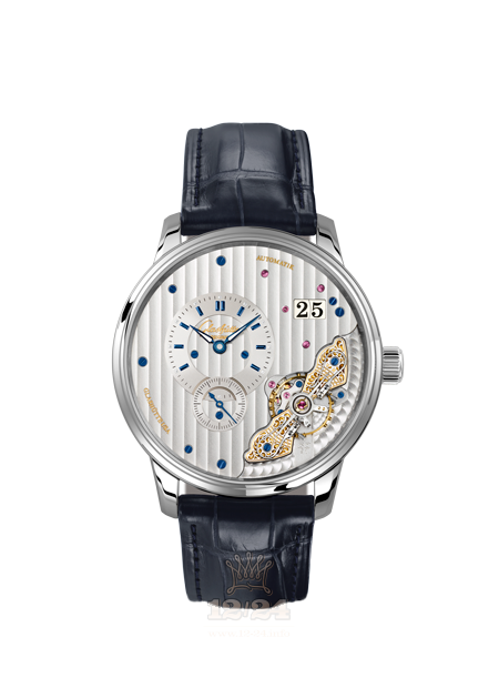 Glashutte Pano Watch 1-91-02-02-02-01 42 mm Stainless steel Case White Silver Dial