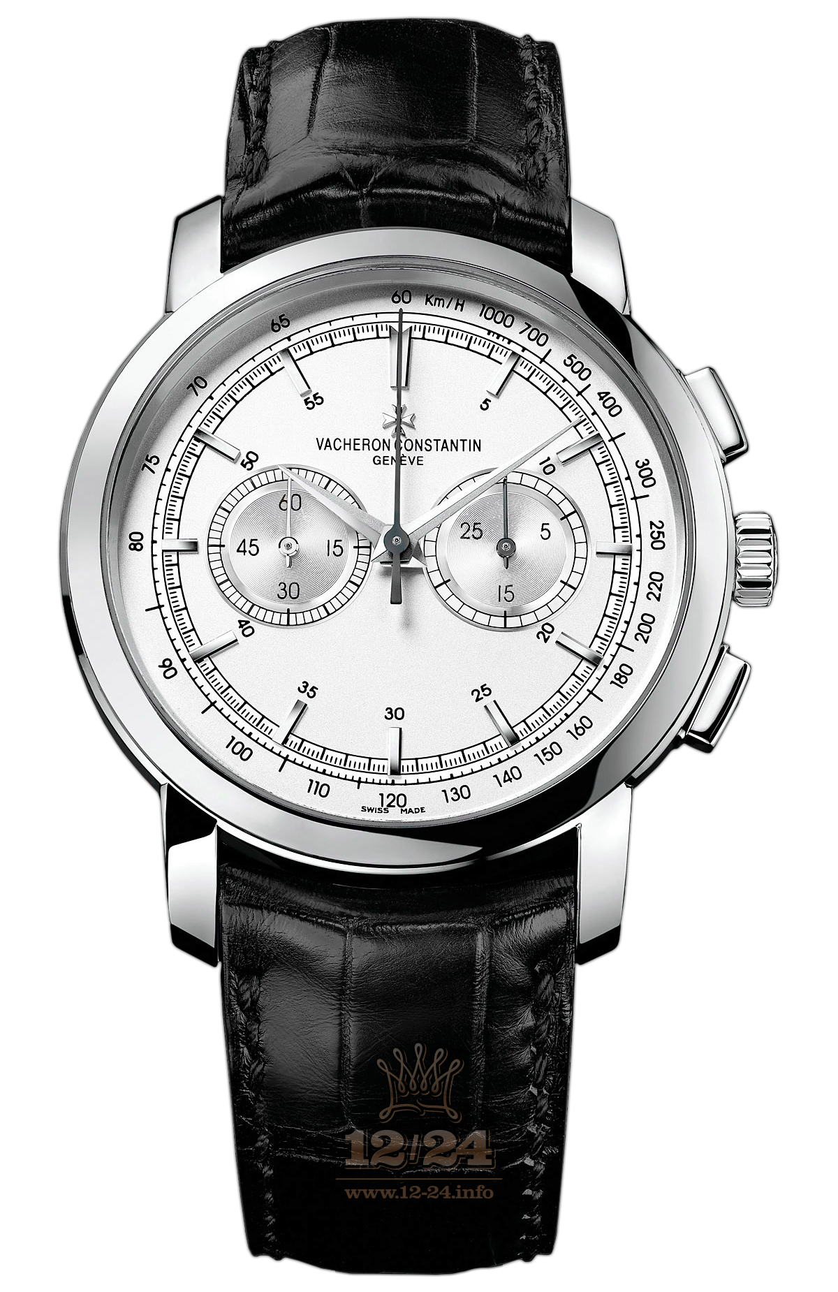 Vacheron Constantin Traditionnelle Watch 47192/000G-9504 42 mm White gold Case White Silver Dial