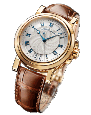 Breguet Marine Watch 5817BA/12/9V8 39 mm Yellow gold Case Gray Silver Dial