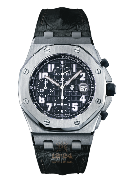Audemars Piguet Royal Oak Offshore Watch 26170ST.OO.D101CR.03 42 mm Stainless steel Case Black Dial