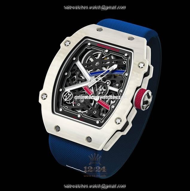 Richard Mille Men's Collection Watch RM 67-02 Alexis Pinturault for $450000 39 mm Carbon Case