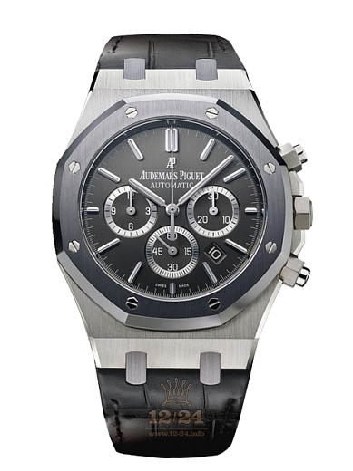 Audemars Piguet Royal Oak Watch 26325TS.OO.D005CR.01 41 mm Stainless steel Case Gray Silver Dial