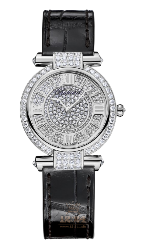 Chopard Imperiale Watch 384280-1001 28 mm White gold Case Silver Dial