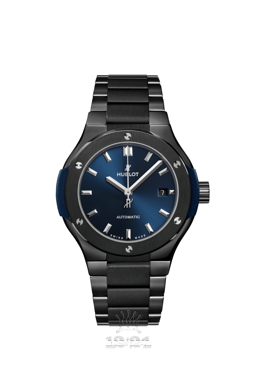 Hublot Classic Fusion Watch 585.CM.7170.CM 33 mm Ceramics Case Dark blue Dial